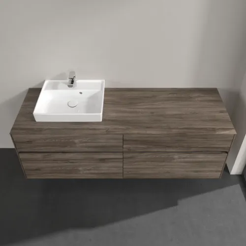 VILLEROY BOCH Toaletní skříňka Collaro, 4 výsuvy, 1600 x 548 x 500 mm, dub kamenný #C07800RK, obrázek 4