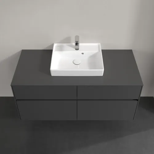 VILLEROY BOCH Collaro toaletní skříňka, s osvětlením, 4 výsuvy, 1200 x 548 x 500 mm, Grafit / Grafit #C070B0VR, obrázek 4