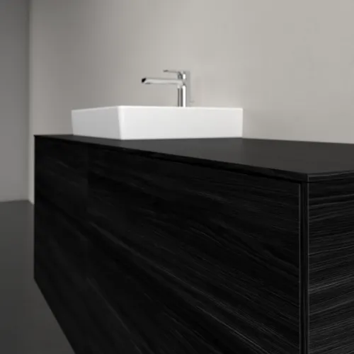 VILLEROY BOCH Toaletní skříňka Collaro, 4 výsuvy, 1400 x 548 x 500 mm, černý dub / černý dub #C07400AB, obrázek 5