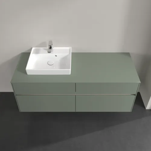 VILLEROY BOCH Toaletní skříňka Collaro, 4 výsuvy, 1400 x 548 x 500 mm, Soft Green / Soft Green #C07400AF, obrázek 4