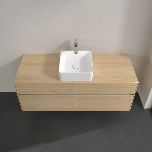 VILLEROY BOCH Toaletní skříňka Collaro, 4 výsuvy, 1400 x 548 x 500 mm, severský dub / severský dub #C04500VJ, obrázek 4