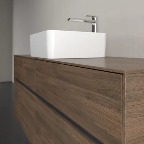 VILLEROY BOCH Toaletní skříňka Collaro, 4 výsuvy, 1400 x 548 x 500 mm, Arizona Oak / Arizona Oak #C04500VH, obrázek 5