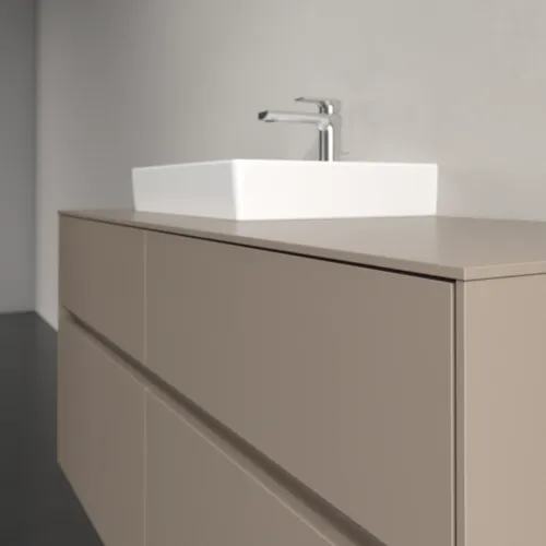 VILLEROY BOCH Toaletní skříňka Collaro, 4 výsuvy, 1200 x 548 x 500 mm, taupe / taupe #C07100VM, obrázek 5