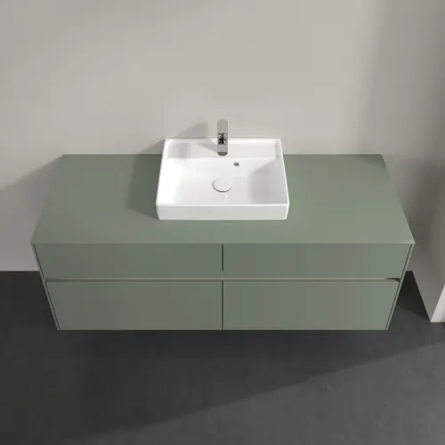 VILLEROY BOCH Toaletní skříňka Collaro, s osvětlením, 4 výsuvy, 1400 x 548 x 500 mm, Soft Green / Soft Green #C073B0AF, obrázek 4