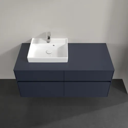 VILLEROY BOCH Collaro toaletní skříňka, 4 zásuvky, 1200 x 548 x 500 mm, Marine Blue / Marine Blue #C07100VQ, obrázek 4