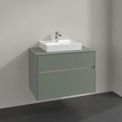 VILLEROY BOCH Toaletní skříňka Collaro, 2 výsuvy, 800 x 548 x 500 mm, Soft Green / Soft Green #C06900AF, obrázek 2