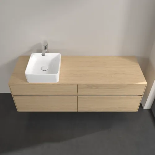 VILLEROY BOCH Toaletní skříňka Collaro, 4 výsuvy, 1600 x 548 x 500 mm, severský dub / severský dub #C05000VJ, obrázek 4
