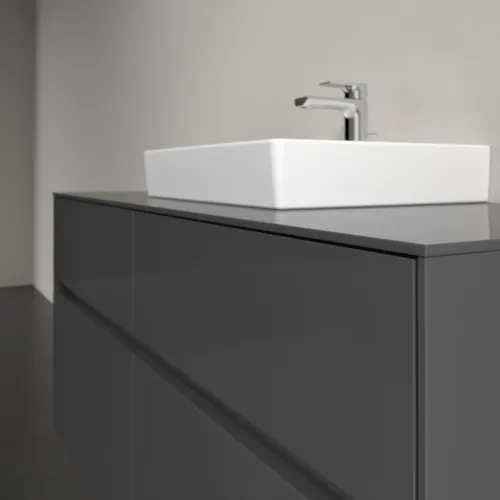 VILLEROY BOCH Collaro toaletní skříňka, 4 výsuvy, 1200 x 548 x 500 mm, lesklá šedá / lesklá šedá #C07000FP, obrázek 5
