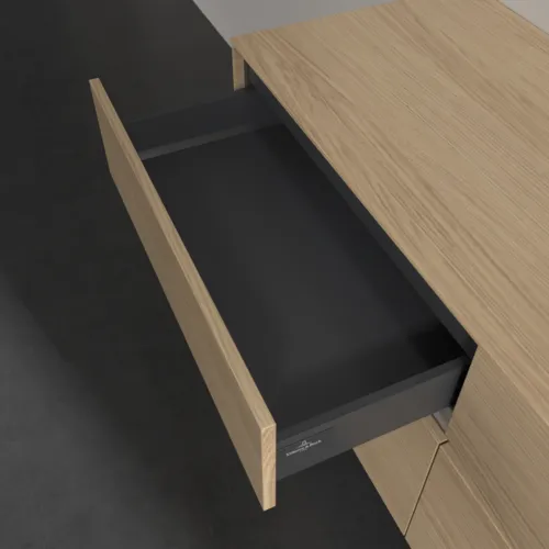 VILLEROY BOCH Toaletní skříňka Collaro, s osvětlením, 4 výsuvy, 1400 x 548 x 500 mm, severský dub / severský dub #C047B0VJ, obrázek 8
