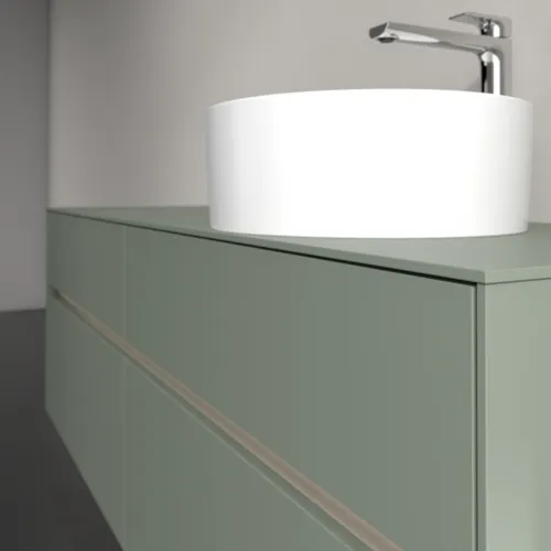 VILLEROY BOCH Toaletní skříňka Collaro, s osvětlením, 4 výsuvy, 1600 x 548 x 500 mm, Soft Green / Soft Green #C051B0AF, obrázek 6