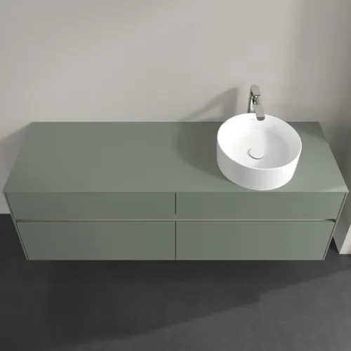 VILLEROY BOCH Toaletní skříňka Collaro, s osvětlením, 4 výsuvy, 1600 x 548 x 500 mm, Soft Green / Soft Green #C051B0AF, obrázek 4