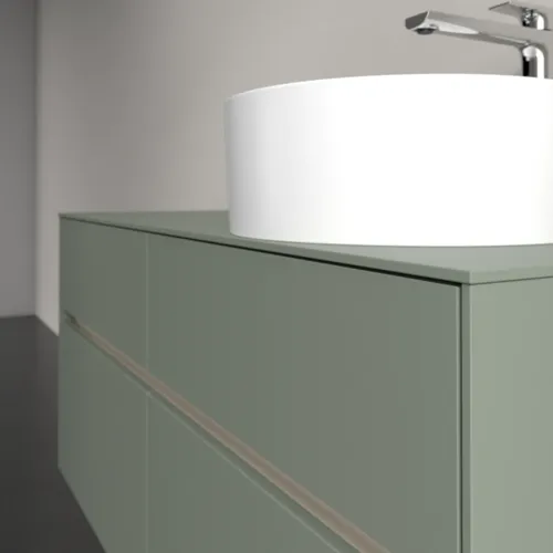 VILLEROY BOCH Toaletní skříňka Collaro, s osvětlením, 4 výsuvy, 1200 x 548 x 500 mm, Soft Green / Soft Green #C043B0AF, obrázek 6
