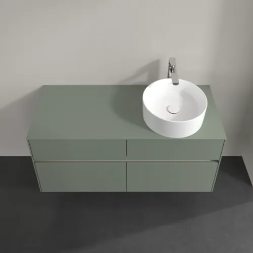 VILLEROY BOCH Toaletní skříňka Collaro, s osvětlením, 4 výsuvy, 1200 x 548 x 500 mm, Soft Green / Soft Green #C043B0AF, obrázek 4