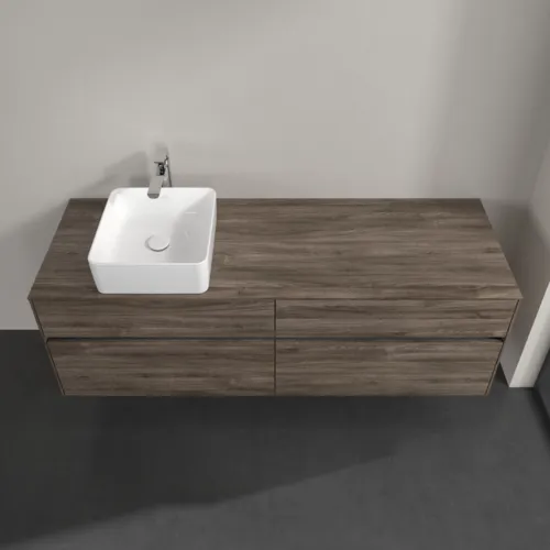 VILLEROY BOCH Toaletní skříňka Collaro, 4 výsuvy, 1600 x 548 x 500 mm, dub kamenný #C05000RK, obrázek 4