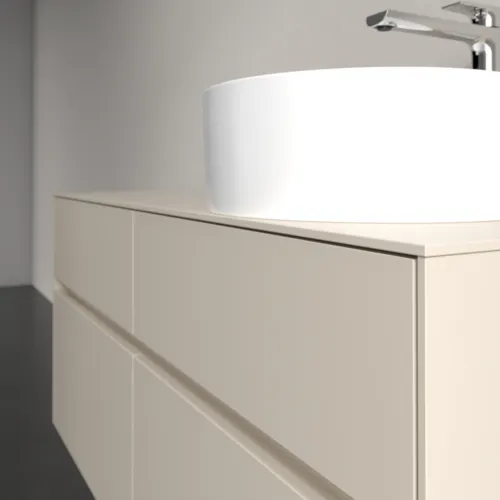 VILLEROY BOCH Toaletní skříňka Collaro, 4 výsuvy, 1200 x 548 x 500 mm, Cashmere Grey / Cashmere Grey #C04300VN, obrázek 5
