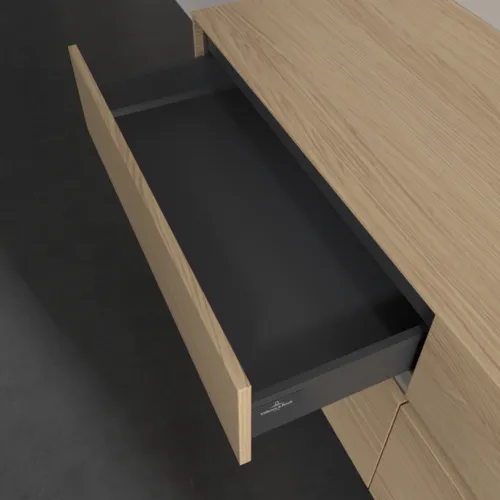VILLEROY BOCH Toaletní skříňka Collaro, 4 výsuvy, 1600 x 548 x 500 mm, severský dub / severský dub #C05100VJ, obrázek 7