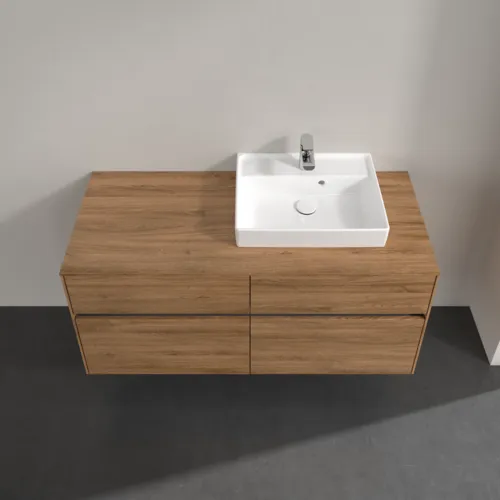 VILLEROY BOCH Toaletní skříňka Collaro, 4 výsuvy, 1200 x 548 x 500 mm, dub Kansas #C07200RH, obrázek 4