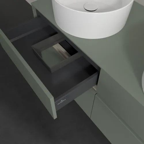 VILLEROY BOCH Toaletní skříňka Collaro, 4 výsuvy, 1200 x 548 x 500 mm, Soft Green / Soft Green #C04400AF, obrázek 7