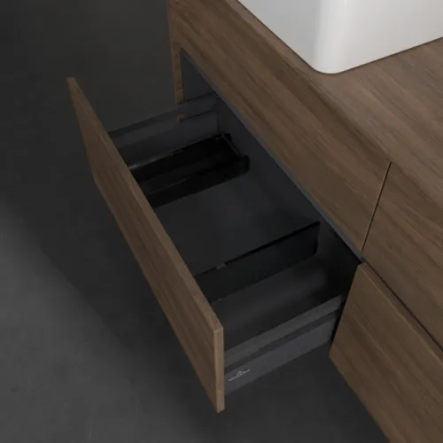 VILLEROY BOCH Toaletní skříňka Collaro, s osvětlením, 4 výsuvy, 1400 x 548 x 500 mm, Arizona Oak / Arizona Oak #C048B0VH, obrázek 7