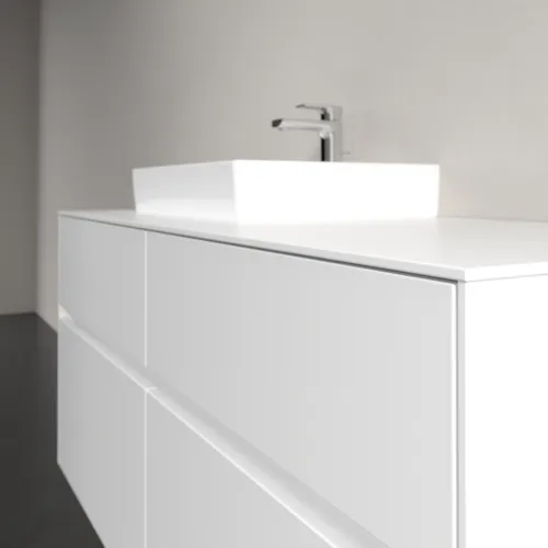 VILLEROY BOCH Toaletní skříňka Collaro, 4 výsuvy, 1200 x 548 x 500 mm, bílá matná / bílá matná #C07100MS, obrázek 5