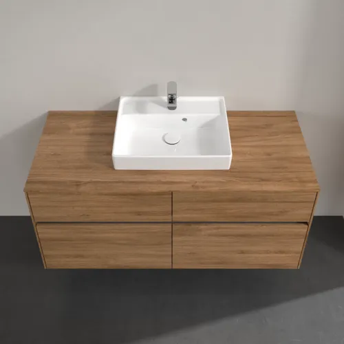 VILLEROY BOCH Umyvadlová skříňka Collaro, s osvětlením, 4 výsuvy, 1200 x 548 x 500 mm, dub Kansas #C070B0RH, obrázek 4
