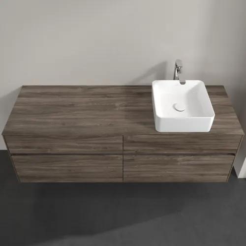 VILLEROY BOCH Toaletní skříňka Collaro, 4 výsuvy, 1600 x 548 x 500 mm, dub kamenný #C05100RK, obrázek 4