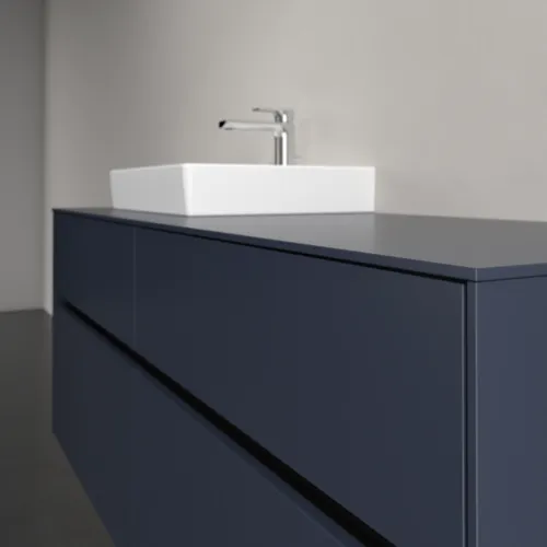 VILLEROY BOCH Toaletní skříňka Collaro, 4 zásuvky, 1400 x 548 x 500 mm, Marine Blue / Marine Blue #C07400VQ, obrázek 5