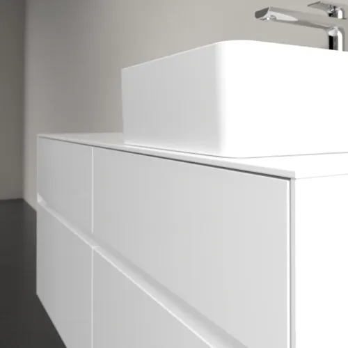 VILLEROY BOCH Collaro toaletní skříňka, s osvětlením, 4 výsuvy, 1200 x 548 x 500 mm, lesklá bílá / lesklá bílá #C043B0DH, obrázek 6