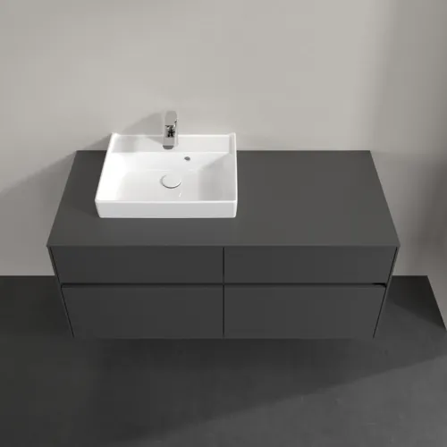 VILLEROY BOCH Collaro toaletní skříňka, s osvětlením, 4 výsuvy, 1200 x 548 x 500 mm, Grafit / Grafit #C071B0VR, obrázek 4