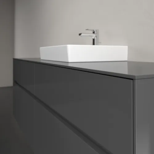 VILLEROY BOCH Toaletní skříňka Collaro, s osvětlením, 4 výsuvy, 1600 x 548 x 500 mm, lesklá šedá / lesklá šedá #C077B0FP, obrázek 6
