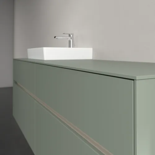 VILLEROY BOCH Toaletní skříňka Collaro, 4 výsuvy, 1600 x 548 x 500 mm, Soft Green / Soft Green #C07800AF, obrázek 5
