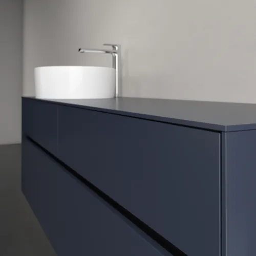 VILLEROY BOCH Toaletní skříňka Collaro, s osvětlením, 4 výsuvy, 1600 x 548 x 500 mm, Marine Blue / Marine Blue #C050B0VQ, obrázek 6