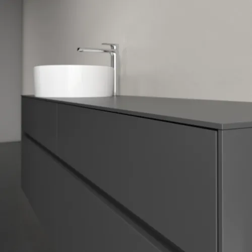 VILLEROY BOCH Toaletní skříňka Collaro, s osvětlením, 4 výsuvy, 1600 x 548 x 500 mm, Grafit / Grafit #C050B0VR, obrázek 6