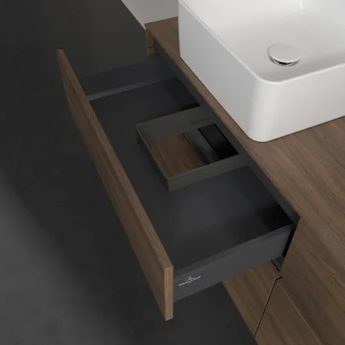 VILLEROY BOCH Toaletní skříňka Collaro, 4 výsuvy, 1400 x 548 x 500 mm, Arizona Oak / Arizona Oak #C04800VH, obrázek 7
