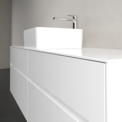 VILLEROY BOCH Toaletní skříňka Collaro, s osvětlením, 4 výsuvy, 1600 x 548 x 500 mm, lesklá bílá / lesklá bílá #C049B0DH, obrázek 6