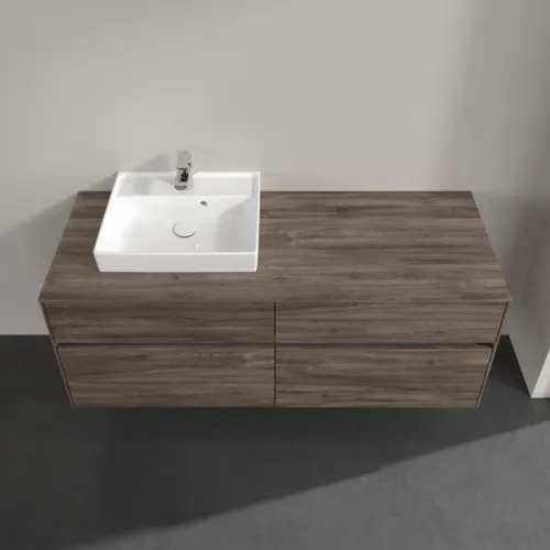 VILLEROY BOCH Toaletní skříňka Collaro, 4 výsuvy, 1400 x 548 x 500 mm, dub kamenný #C07400RK, obrázek 4