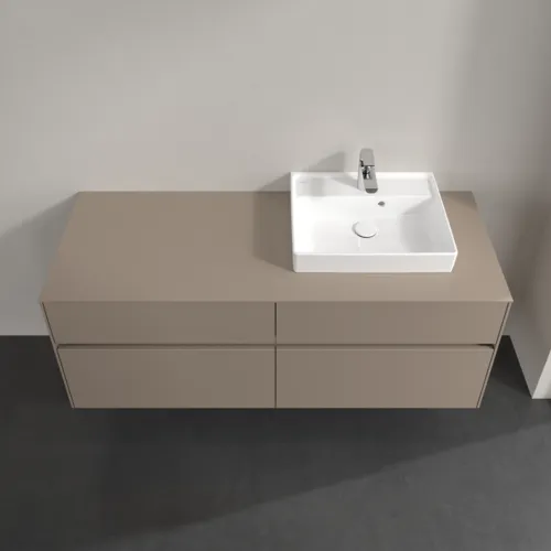 VILLEROY BOCH Toaletní skříňka Collaro, 4 výsuvy, 1400 x 548 x 500 mm, taupe / taupe #C07500VM, obrázek 4