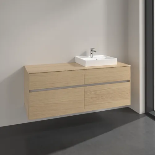 VILLEROY BOCH Toaletní skříňka Collaro, 4 výsuvy, 1400 x 548 x 500 mm, severský dub / severský dub #C07500VJ, obrázek 2
