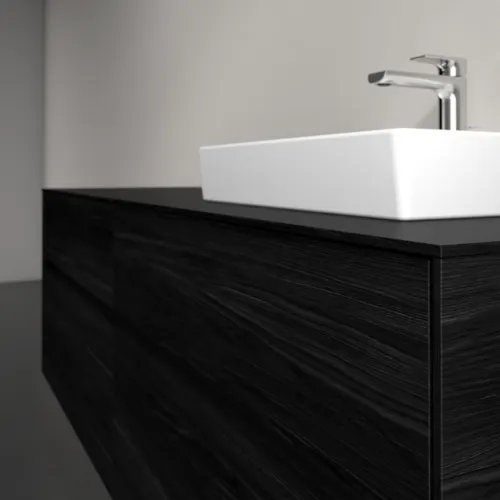 VILLEROY BOCH Toaletní skříňka Collaro, 4 výsuvy, 1600 x 548 x 500 mm, černý dub / černý dub #C07900AB, obrázek 5
