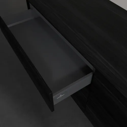 VILLEROY BOCH Toaletní skříňka Collaro, 4 výsuvy, 1600 x 548 x 500 mm, černý dub / černý dub #C07900AB, obrázek 7
