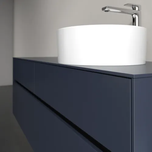 VILLEROY BOCH Toaletní skříňka Collaro, s osvětlením, 4 výsuvy, 1600 x 548 x 500 mm, Marine Blue / Marine Blue #C051B0VQ, obrázek 6