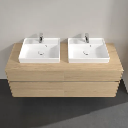 VILLEROY BOCH Toaletní skříňka Collaro, 4 výsuvy, 1400 x 548 x 500 mm, severský dub / severský dub #C07600VJ, obrázek 4