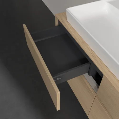 VILLEROY BOCH Toaletní skříňka Collaro, s osvětlením, 4 výsuvy, 1200 x 548 x 500 mm, severský dub / severský dub #C091B0VJ, obrázek 8