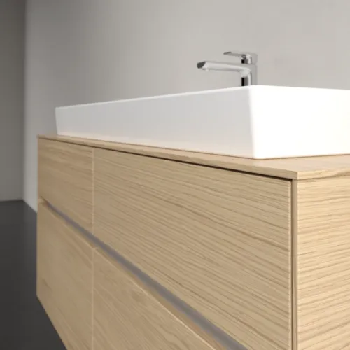 VILLEROY BOCH Toaletní skříňka Collaro, s osvětlením, 4 výsuvy, 1200 x 548 x 500 mm, severský dub / severský dub #C091B0VJ, obrázek 6