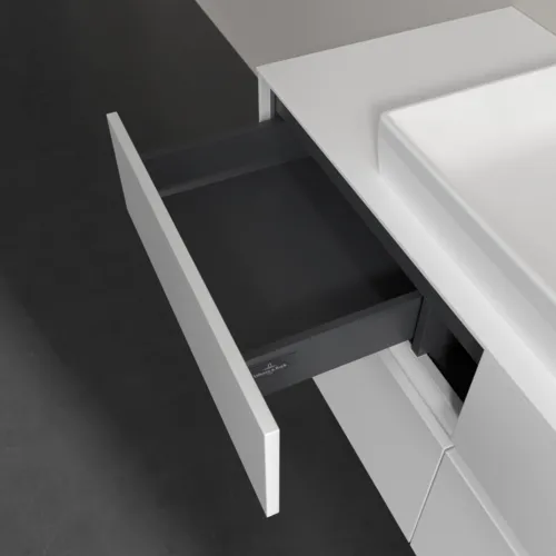 VILLEROY BOCH Collaro toaletní skříňka, s osvětlením, 4 výsuvy, 1200 x 548 x 500 mm, bílá matná / bílá matná #C081B0MS, obrázek 8