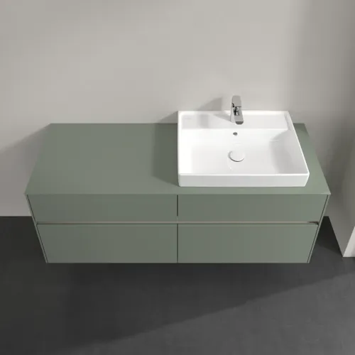 VILLEROY BOCH Toaletní skříňka Collaro, s osvětlením, 4 výsuvy, 1400 x 548 x 500 mm, Soft Green / Soft Green #C086B0AF, obrázek 4