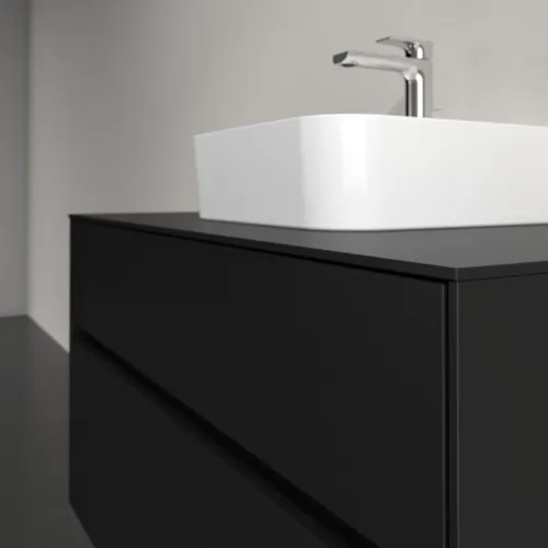 VILLEROY BOCH Collaro toaletní skříňka, 2 výsuvy, 1000 x 548 x 500 mm, Volcano Black / Volcano Black #C09400VL, obrázek 5