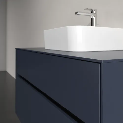 VILLEROY BOCH Toaletní skříňka Collaro, 2 výsuvy, 1000 x 548 x 500 mm, Marine Blue / Marine Blue #C09400VQ, obrázek 5