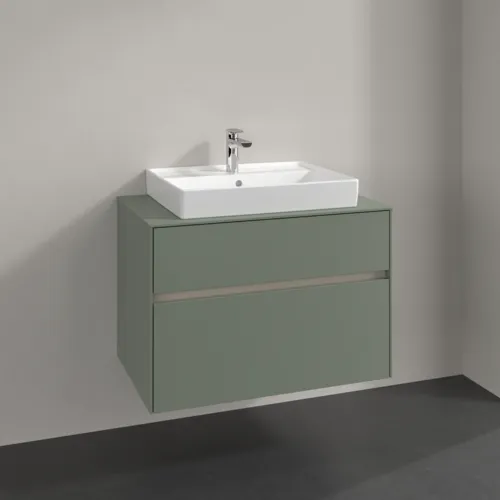 VILLEROY BOCH Toaletní skříňka Collaro, 2 výsuvy, 800 x 548 x 500 mm, Soft Green / Soft Green #C08000AF, obrázek 2