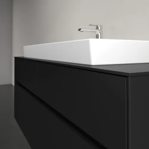 VILLEROY BOCH Toaletní skříňka Collaro, s osvětlením, 4 výsuvy, 1400 x 548 x 500 mm, Volcano Black / Volcano Black #C092B0VL, obrázek 6